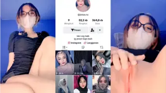Tiktokers Hijab Cantik @Jetanz Colmek Viral Video by PornGo