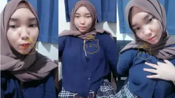 Chika Hijab Mainin Toket Mulus Live Video by PornTrex